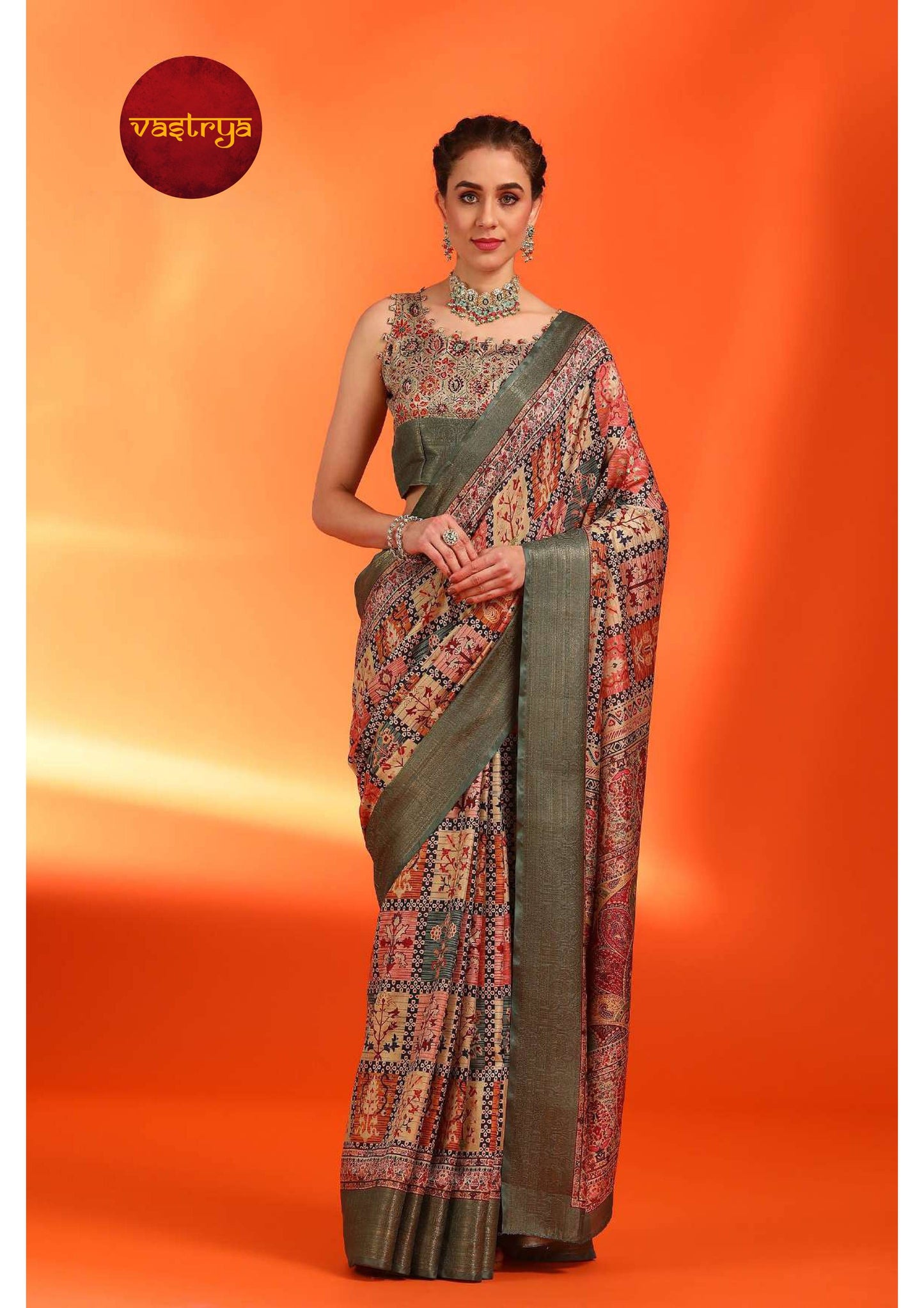 Kadambini 104 by Vastrya Dola Silk Saree